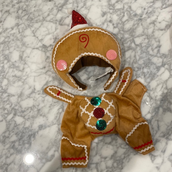 Rubie’s Pet Shop walking gingerbread man dog costume size small - Picture 1 of 3